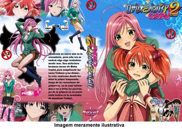 Rosario + Vampire capu2 (13 Episódios - Completo)