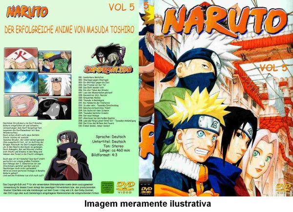 Naruto Clássico DVD 05 (Episódios 109-136)