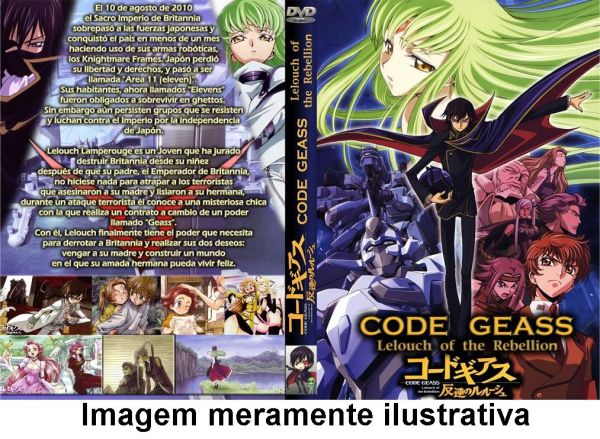 Code Geass Lelouch of the Rebellion R1 DVD 01 (Eps 01-13)