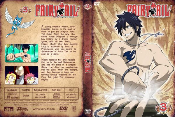 Fairy Tail DVD 03 (Episódios 042-062)