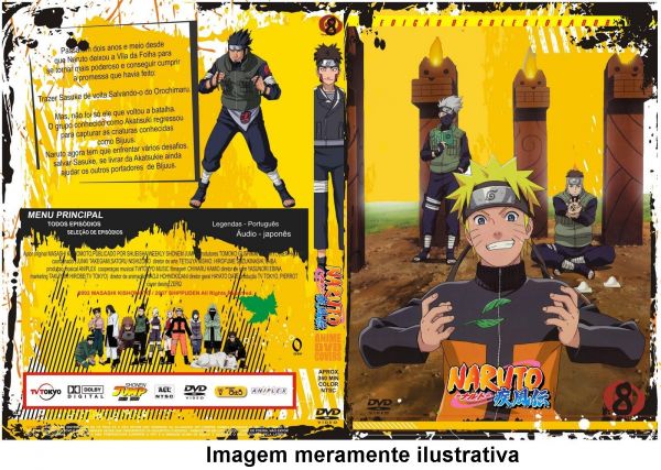 Naruto Shippuuden DVD 08 (Episódios 212-242)