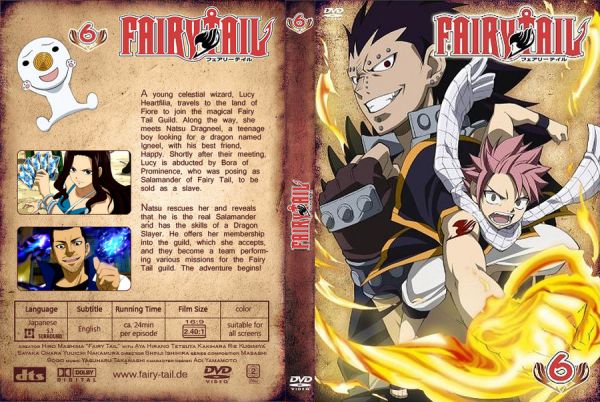 Fairy Tail DVD 06 (Episódios 104-122)