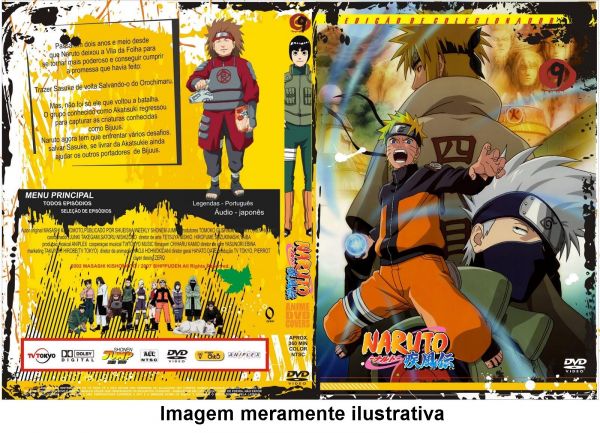 Dvd Naruto Shippuden Todos Os Filmes E Ovas Dublado