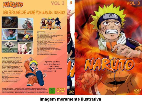 Naruto Clássico DVD 03 (Episódios 057-081)